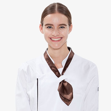 별도고리형 단색 스카프