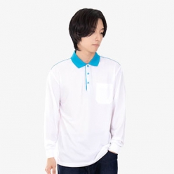 에어로쿨 PKG 배색 폴로티 긴팔