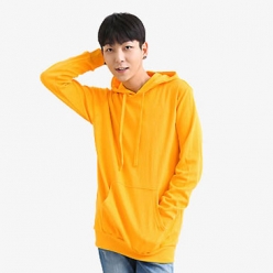 유니크 스타일 특양면 후드티