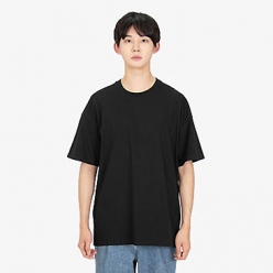 시그니처 16수 오버핏 면티 반팔