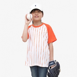 아동 쿨론 스트라이프 나그랑라운드 반팔