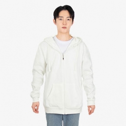 유니크 스타일 기모 후드집업티(납짝끈)