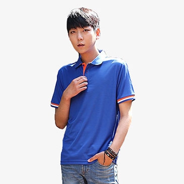 니즈 자가드 카라티 반팔