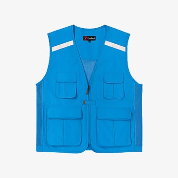 323반사띠 망사 조끼