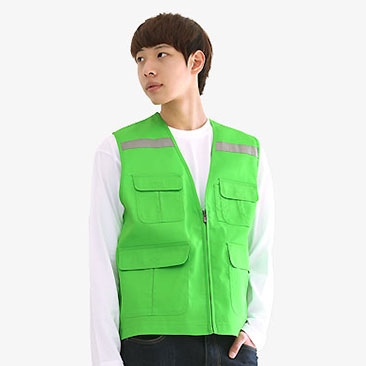 T/C 반사띠 조끼