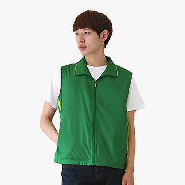 피크닉 컬러 단체조끼