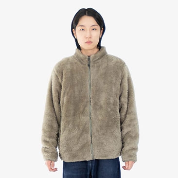 보아털 후리스 자켓