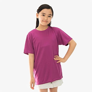 아동 시그니처 스탠다드 쿨 라운드 반팔