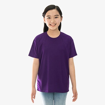 아동용 에어로쿨 라운드 반팔