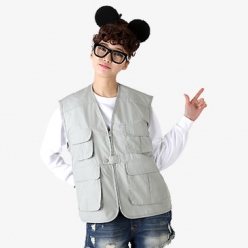 야광 부착 단체조끼