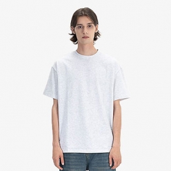 비캔버스 고급 32수 2합 오버핏 반팔