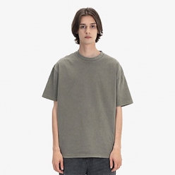 비캔버스 32수 2합 피그먼트 오버핏 반팔