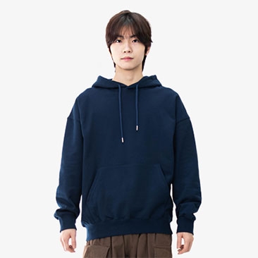 비캔버스 고급 쭈리 오버핏 후드티