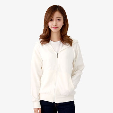 베이직 특양면 단체후드집업티