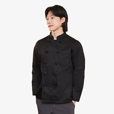 긴팔 매듭단추 조리복