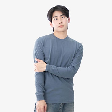 빈티지 긴팔 라운드티셔츠 USA Fit