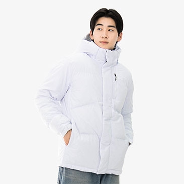 에어볼 하프 패딩 점퍼