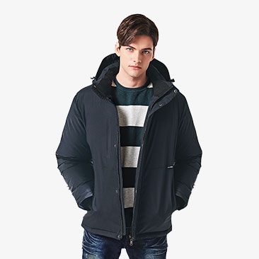 심플 오리털 점퍼