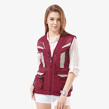 메쉬 멀티포켓 작업용 조끼