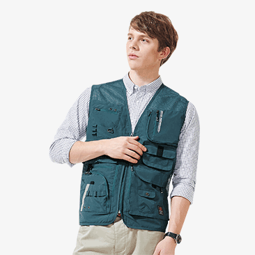 타스란 멀티포켓 작업 조끼