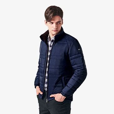 퀼팅 폴라플리스 안감 점퍼