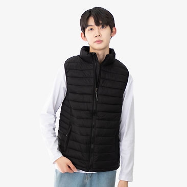 베이직 경량 패딩조끼