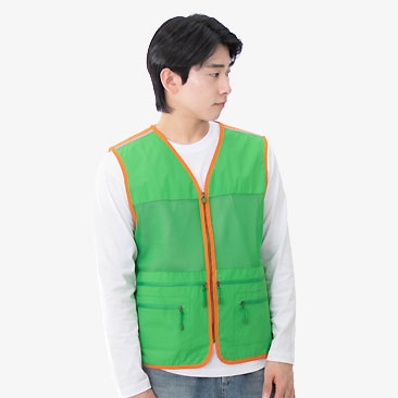 방재단 망사 조끼