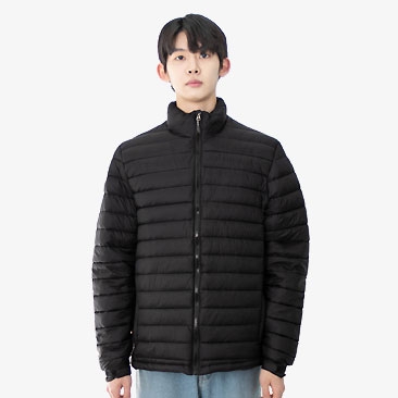 베이직 경량 패딩 자켓