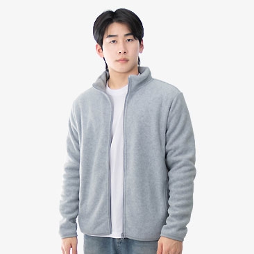 양털 폴라폴리스 집업