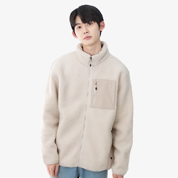 캐주얼 플리스 자켓