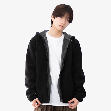 폴라폴리스 본딩 후드지퍼