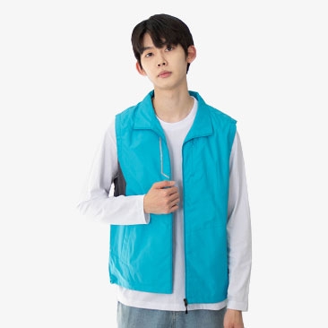 반사테잎 포인트 카라형조끼