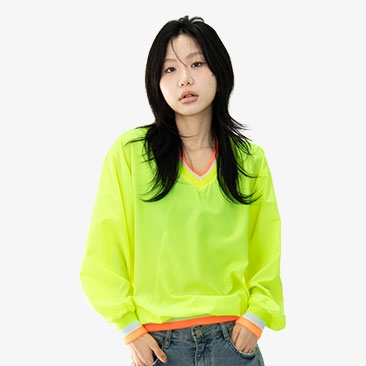 형광 시보리 바람막이