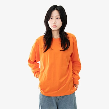 20수 베이직 면티 긴팔 (소매밴딩)