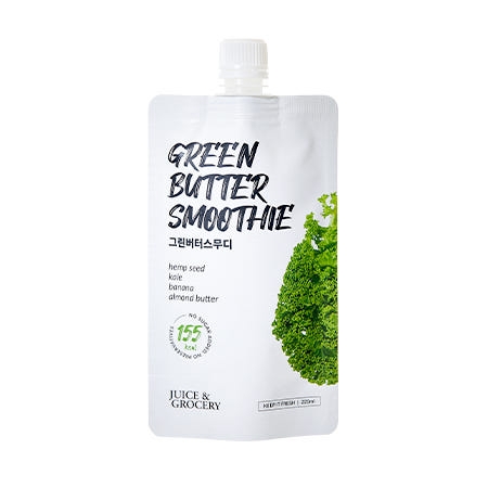 [냉동] 클렌즈주스 그린버터스무디 든든한식사