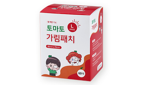 토마토 가림패치 L사이즈(60매)