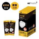 ※핫딜가 3,000원※ [이지팜] KF94 흰색 중형 30매