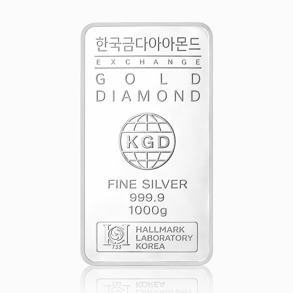프리미엄 실버바 SILVER 1000g