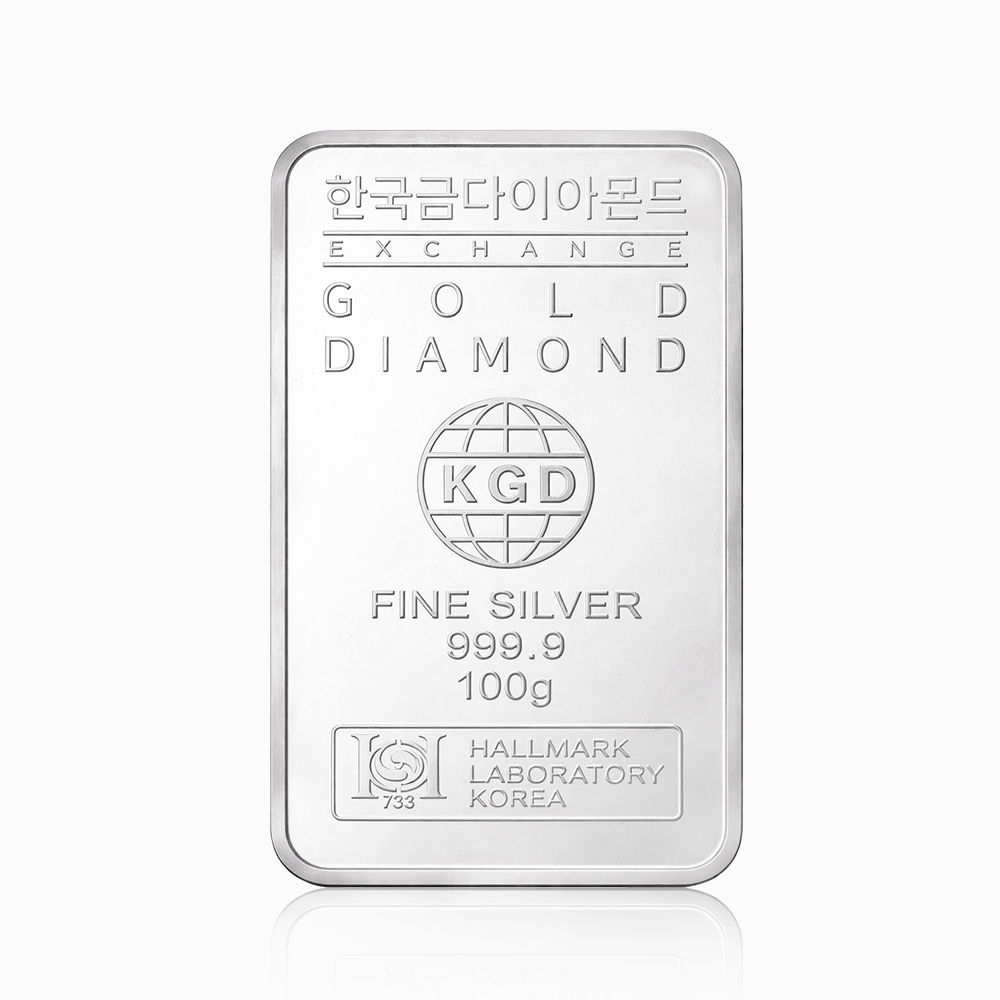 투자용 실버바 SILVER 100g