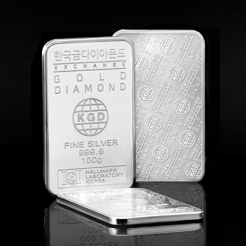 투자용 실버바 SILVER 100g