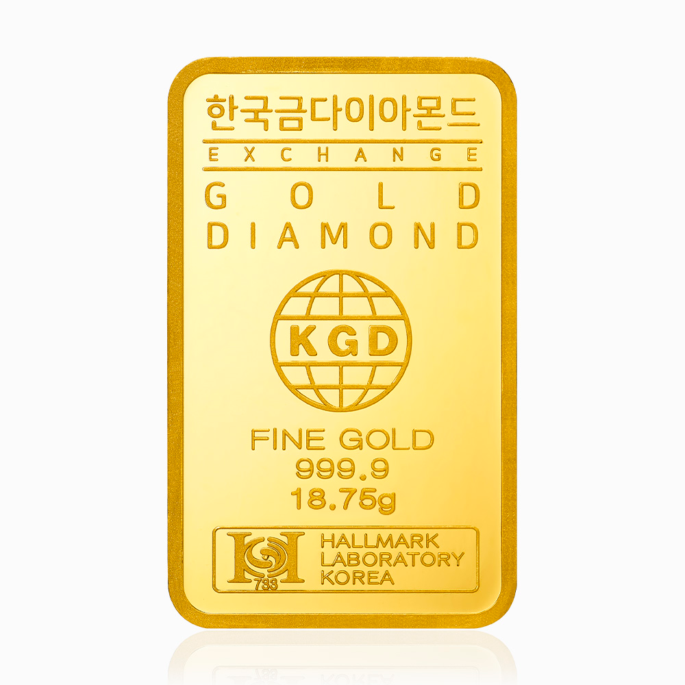 프리미엄 골드바 24K 순금 18.75g