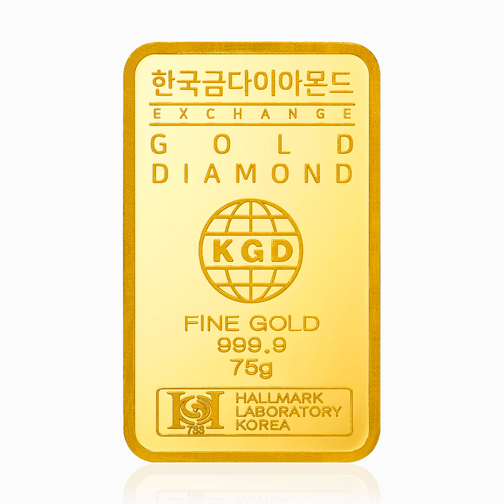 프리미엄 골드바 24K 순금 75g