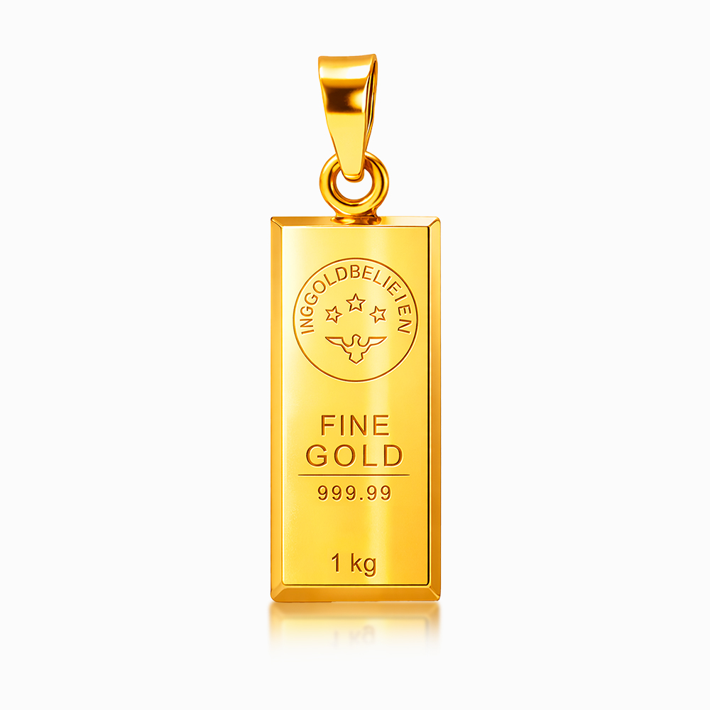 골드바 펜던트 24K 순금 3.75g