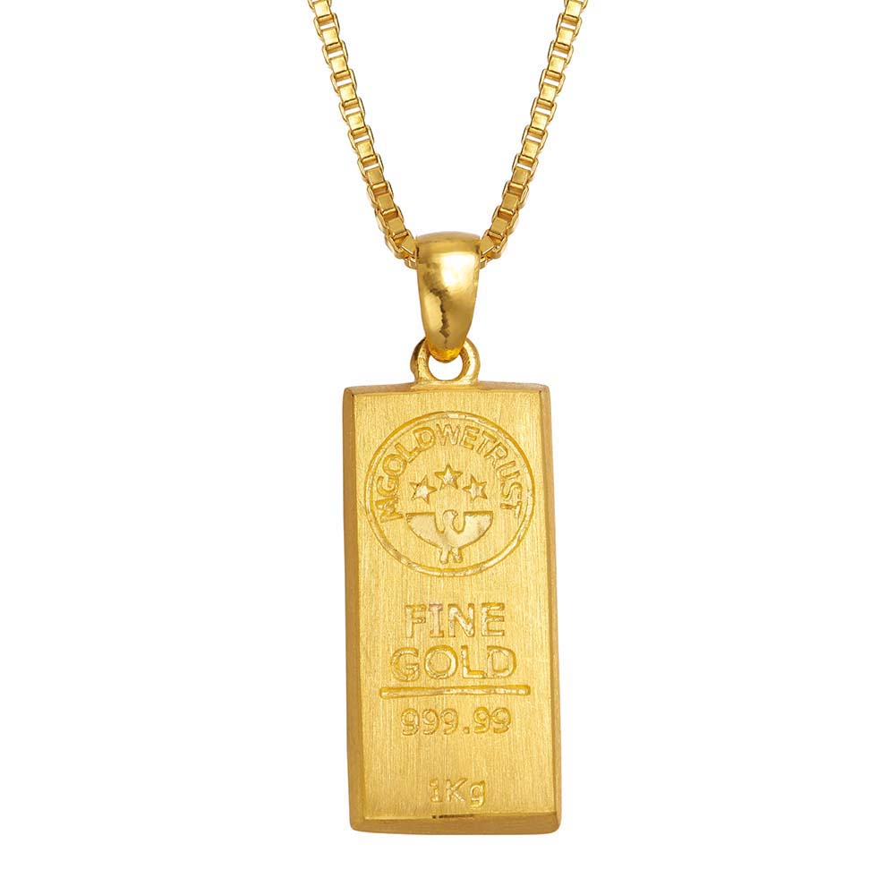 무광 골드바 목걸이 24K 순금 37.5g
