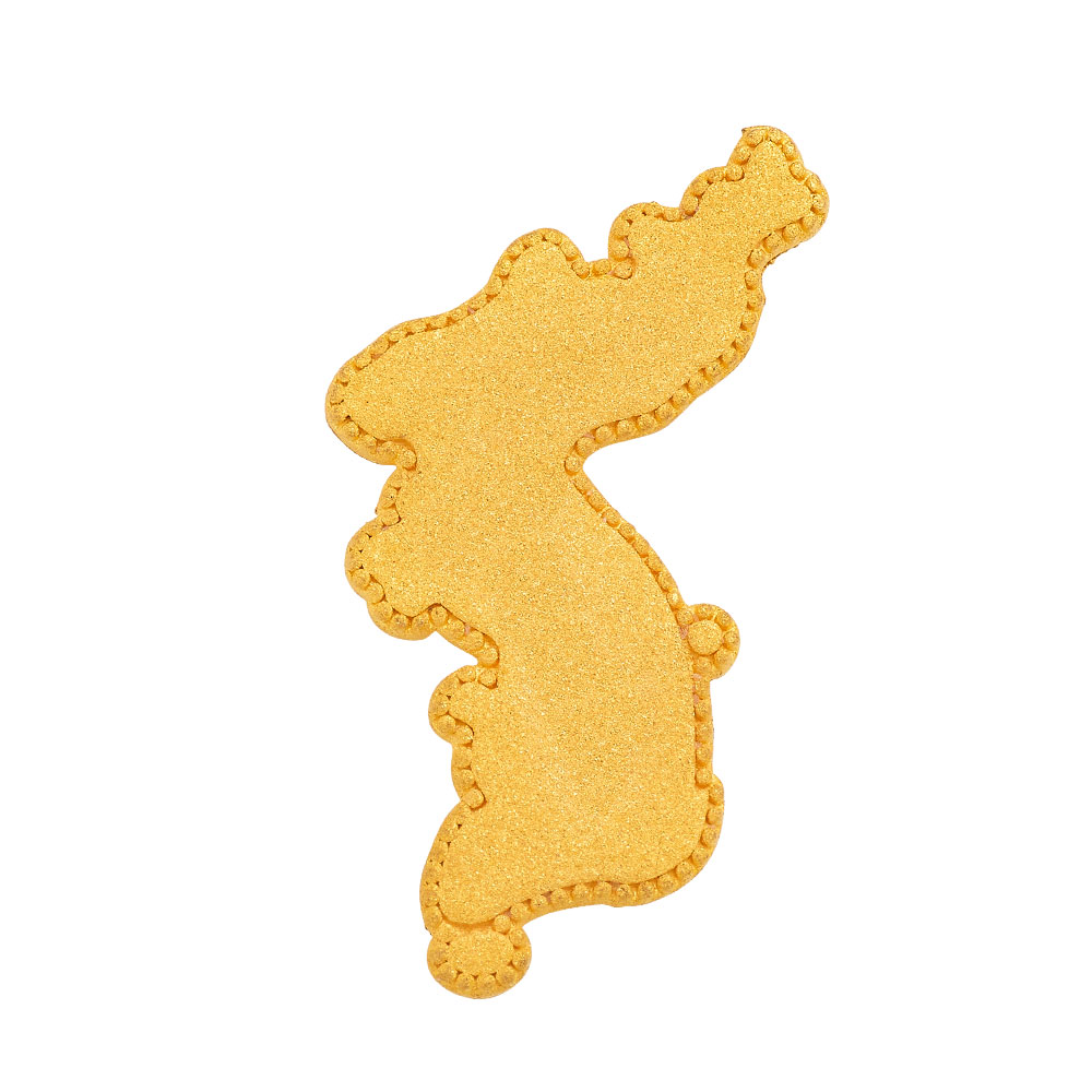 골드바 한국 한반도 지도 24K 순금 3.75g