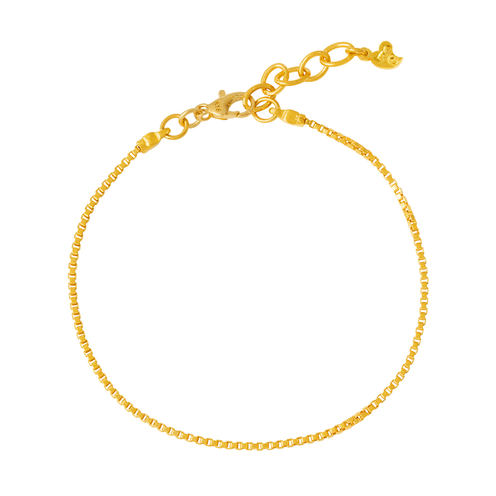 박스체인팔찌돈 24K 순금 3.75g