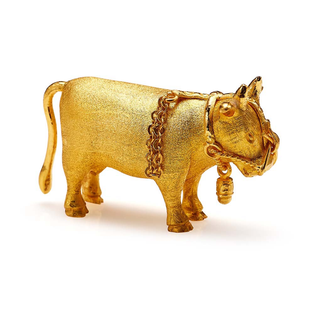 건강 황금 소 24K 순금 26.25g