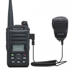 TM-HM2000 라디오텍 RTD-880 무전기용 핸드마이크 더뮤 정품