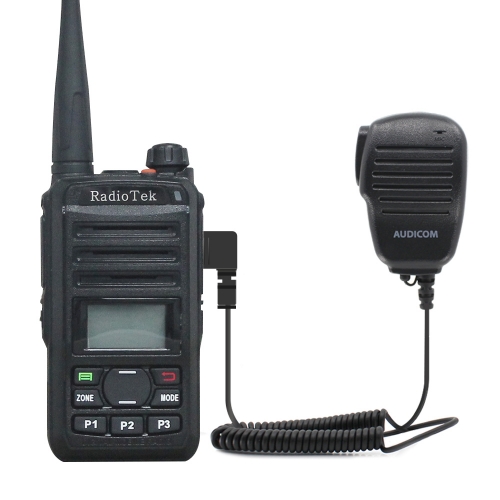 라디오텍 DRT-880 무전기용 더뮤 정품 핸드마이크 TM-HM2000