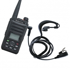 TM-EM3100 라디오텍 RTD-880 디지털 무전기용 라이트 귀걸이형 이어마이크